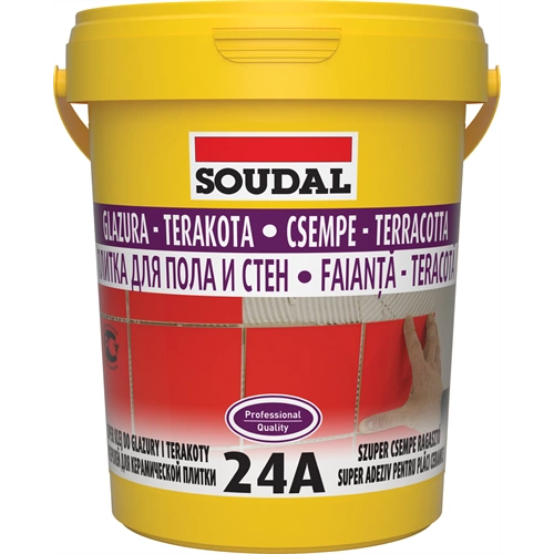 Soudal 24A oldószeres csemperagasztó 1kg Soudal 24A oldószeres csemperagasztó 1kg